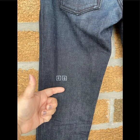 KSubi Supper Skinny ZIP Jeans Dark Indigo wash 24 - Picture 9 of 13